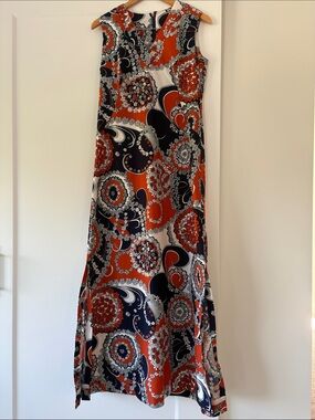 Vintage 60s Maxi Dress